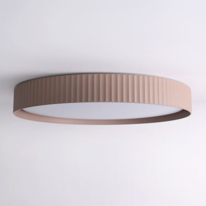 Brilagi - LED prigušiva plafonska svetiljka LUCIA LED/60W/230V 3000-6500K prečnik 59 cm braon + daljinski upravljač