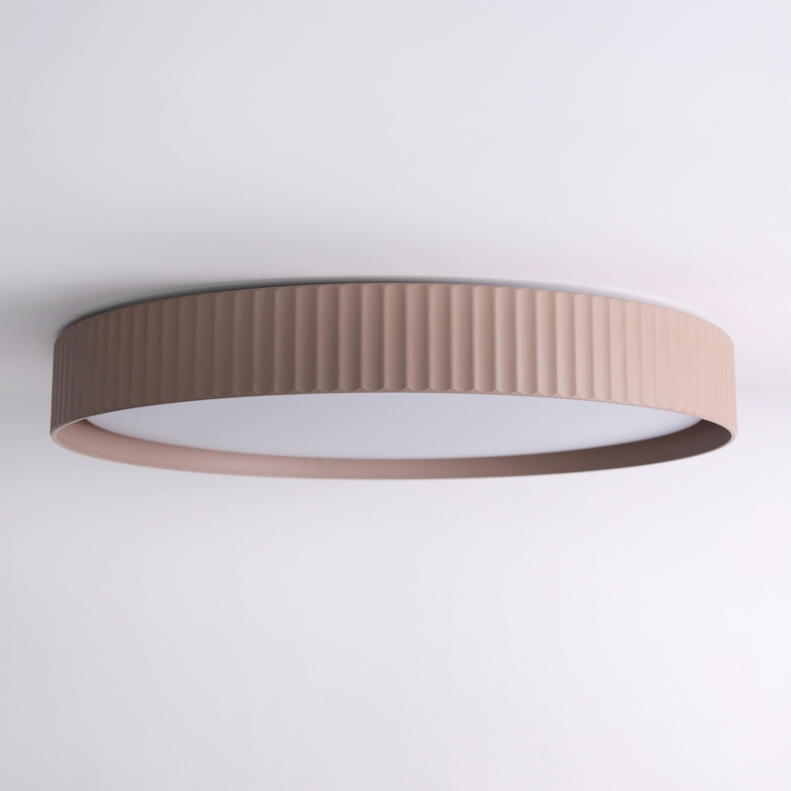 Brilagi - LED prigušiva plafonska svetiljka LUCIA LED/60W/230V 3000-6500K prečnik 59 cm braon + daljinski upravljač