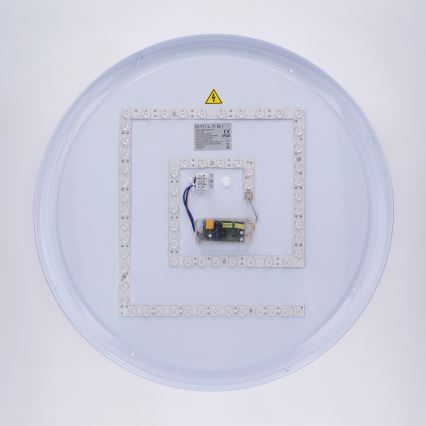Brilagi - LED prigušiva plafonska svetiljka LUCIA LED/60W/230V 3000-6500K prečnik 59 cm braon + daljinski upravljač
