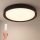 Brilagi - LED prigušiva plafonska svetiljka MATTEO LED/48W/230V 3000-6500K prečnika 41 cm crna + daljinski upravljač