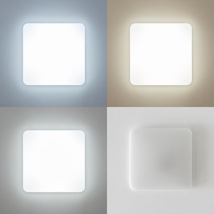 Brilagi - LED prigušiva plafonska lampa MILKY WAY LED/24W/230V 3000-6500K 37x37 cm + daljinski upravljač