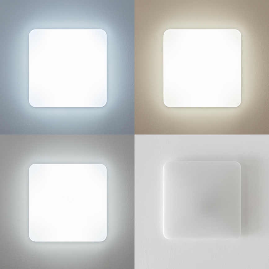 Brilagi - LED prigušiva plafonska lampa MILKY WAY LED/24W/230V 3000-6500K 37x37 cm + daljinski upravljač