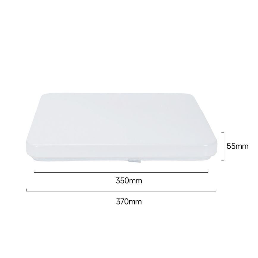 Brilagi - LED prigušiva plafonska lampa MILKY WAY LED/24W/230V 3000-6500K 37x37 cm + daljinski upravljač