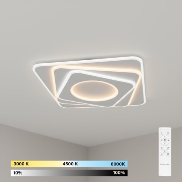 Brilagi - LED prigušiva plafonska svetiljka MODERN LED/100W/230V 2700-6500K 48x48 cm + daljinski upravljač