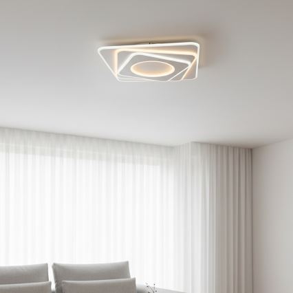 Brilagi - LED prigušiva plafonska svetiljka MODERN LED/100W/230V 2700-6500K 48x48 cm + daljinski upravljač