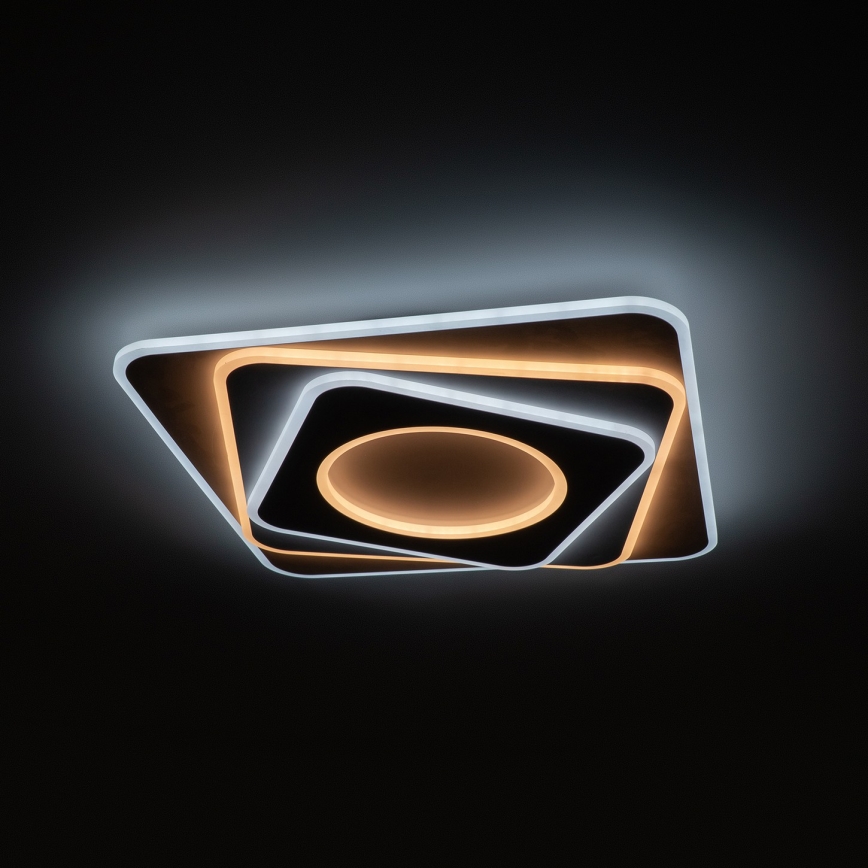 Brilagi - LED prigušiva plafonska svetiljka MODERN LED/100W/230V 2700-6500K 48x48 cm + daljinski upravljač