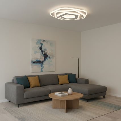 Brilagi - LED prigušiva plafonska lampa MODERN LED/64W/230V 2700-6500K prečnik 40 cm + daljinski upravljač