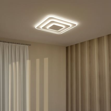 Brilagi - LED prigušiva stropna svetiljka MODERN LED/72W/230V 3000-6000K 46,6x46,6 cm + daljinski upravljač