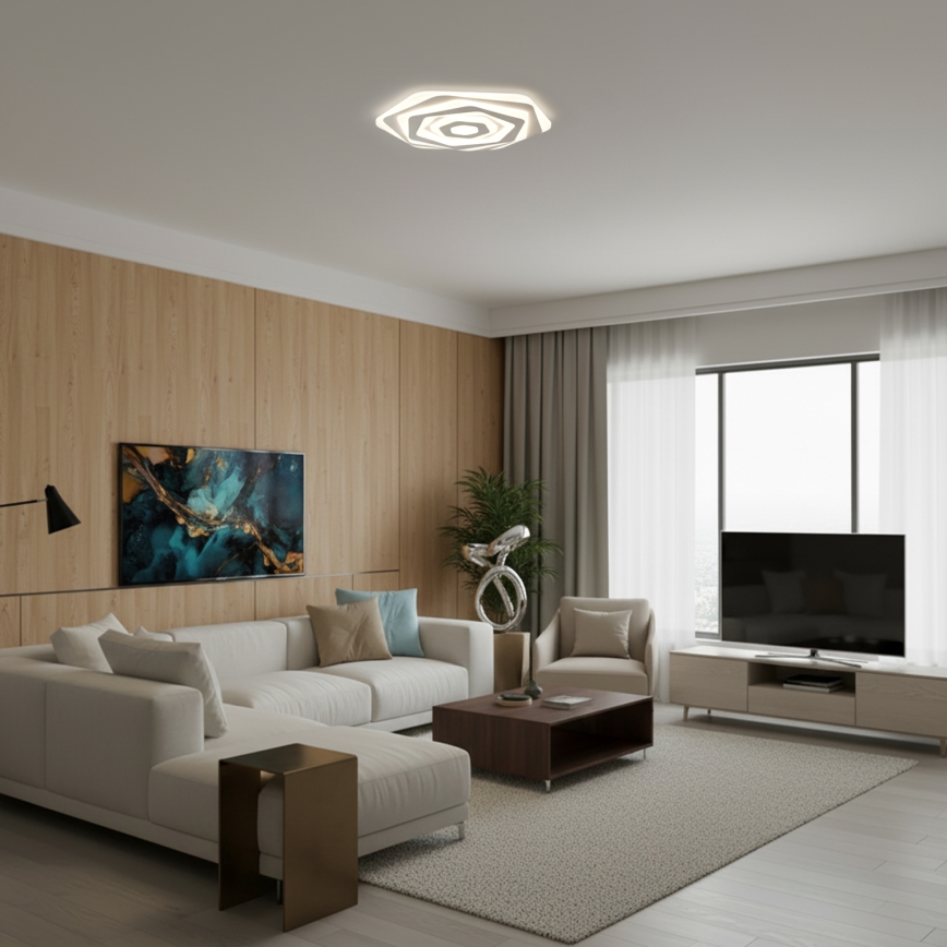 BRILAGI - LED Stropno svetlo prigušiva MODERN LED/85W/230V 3000-6000K prečnik 53 cm + daljinsko upravljanje