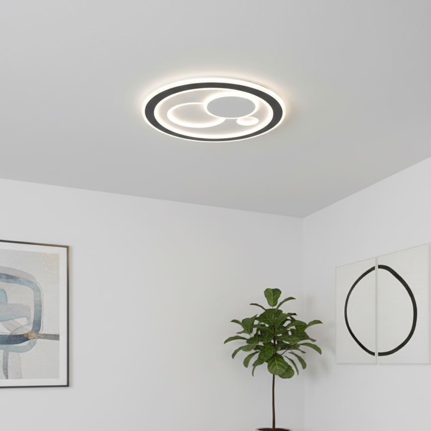 Brilagi - LED prigušiva stropno svetlo MODERN LED/89W/230V 2700-6500K prečnik 47 cm + daljinski upravljač