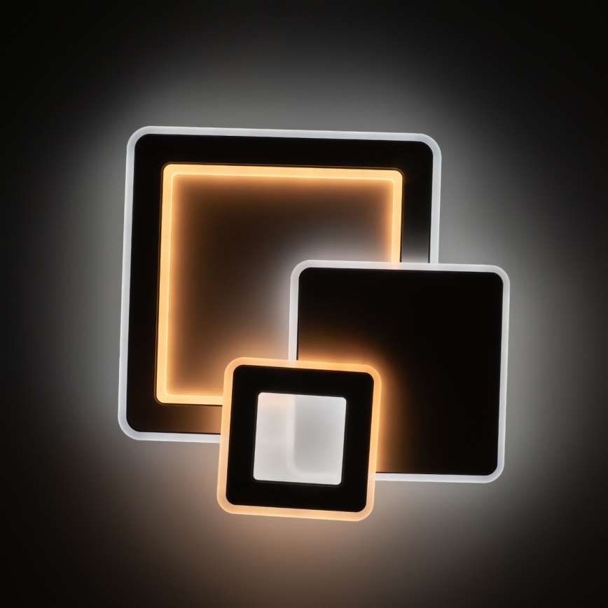 Brilagi - LED prigušiva stropna svetiljka MODERN LED/93W/230V 3000-6000K 48,5x48,5 cm + daljinski upravljač