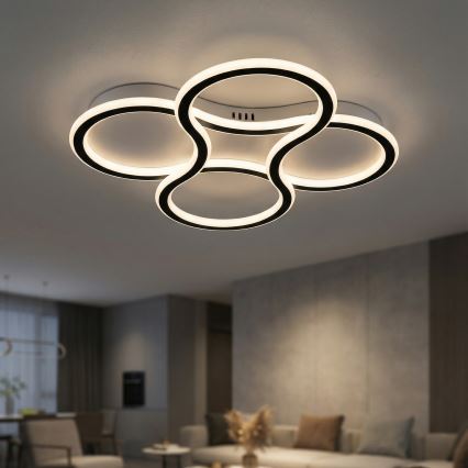Brilagi - Prigušiva LED plafonska lampa ORELLI LED/53W/230V Ø 51 cm 3000-6000K + daljinski upravljač