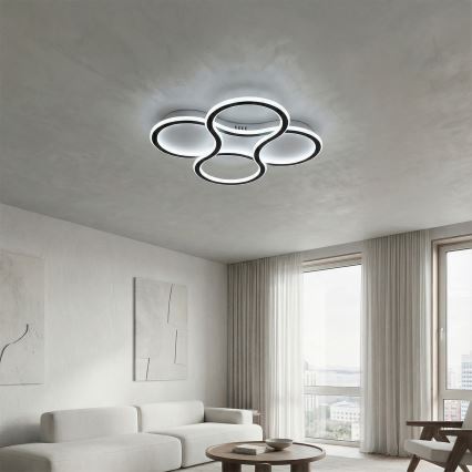 Brilagi - Prigušiva LED plafonska lampa ORELLI LED/53W/230V Ø 51 cm 3000-6000K + daljinski upravljač