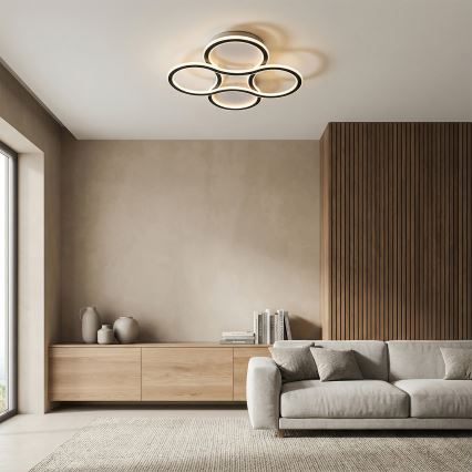 Brilagi - Prigušiva LED plafonska lampa ORELLI LED/53W/230V Ø 51 cm 3000-6000K + daljinski upravljač