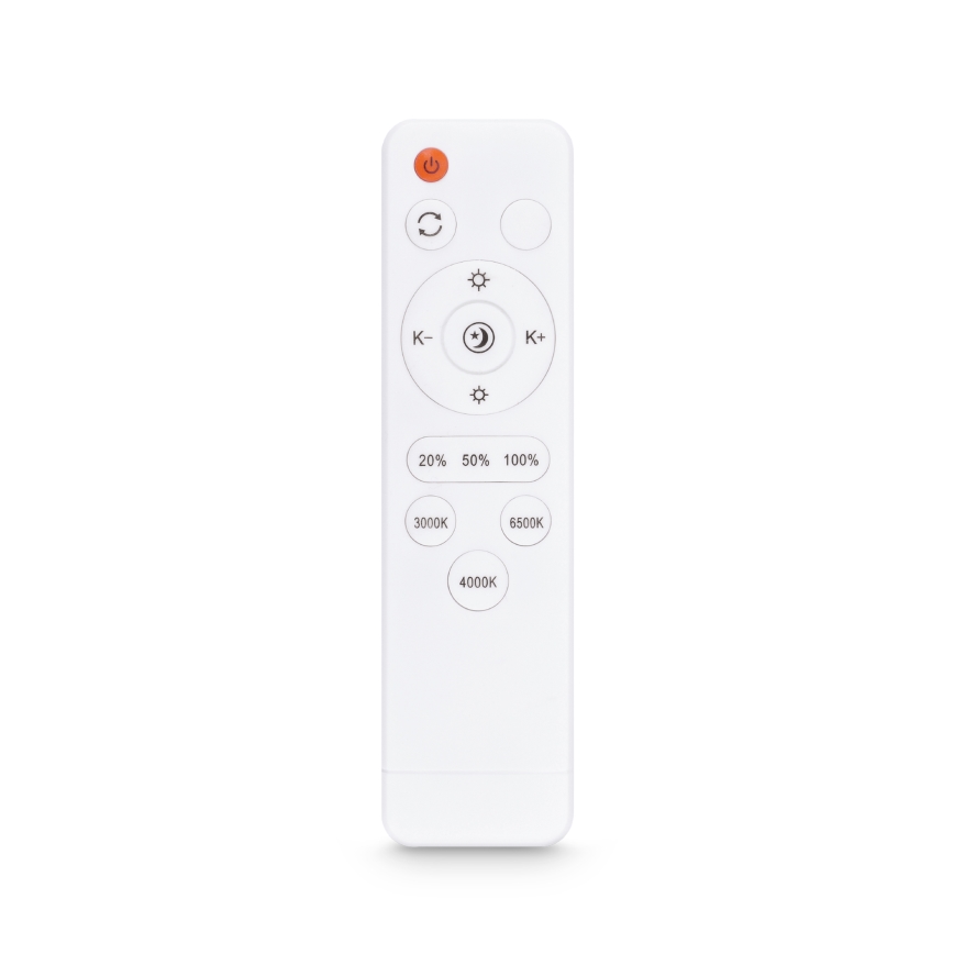 Brilagi - LED prigušiva plafonska svetiljka PILANA LED/48W/230V 3000-6500K hrast fi 40 cm + daljinski upravljač