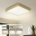 Brilagi - LED prigušiva plafonska svetiljka POOL LED/36W/230V 3000-6000K 40x40 cm zlatna + daljinski upravljač