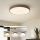 Brilagi - LED prigušiva plafonska svetiljka POOL LED/48W/230V 3000-6000K pr. 40 cm braon + daljinski upravljač