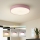 Brilagi - LED prigušiva plafonska svetiljka POOL LED/48W/230V 3000-6000K prečnik 40 cm ružičasta + daljinski upravljač