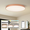 BRILAGI - LED prigušiva plafonska svetiljka POOL SMART LED/128W/230V 100 cm 3000-6000K Wi-Fi Tuya bakrena + daljinski upravljač