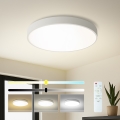 Brilagi - LED prigušiva plafonska svetiljka POOL SMART LED/60W/230V 3000-6000K 50 cm + daljinski upravljač bela