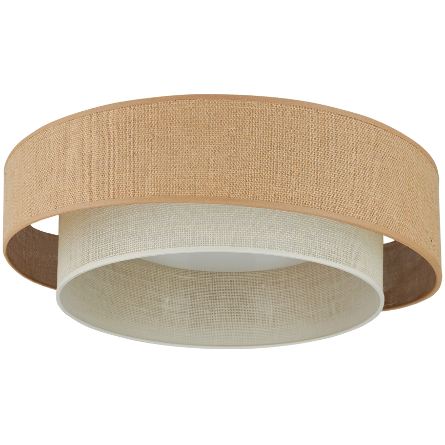 Brilagi - LED prigušiva stropna svetiljka SHINE LED/24W/230V pr. 60 cm 3000/4000/6500K bež/krem + daljinski upravljač