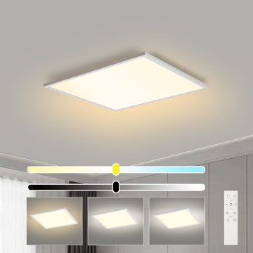 Brilagi - LED prigušiva plafonska svetiljka SLIMFRAME LED/36W/230V 45x45 cm 3000-6000K bela + daljinski upravljač