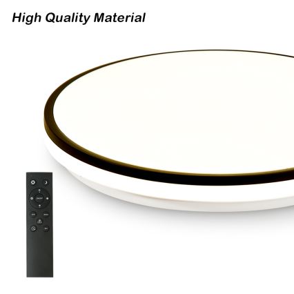Brilagi - SMART LED prigušiva stropna svetiljka LED/24W/230V, prečnika 38 cm, 3000-6000K, Wi-Fi Tuya Beacon + daljinsko upravljanje