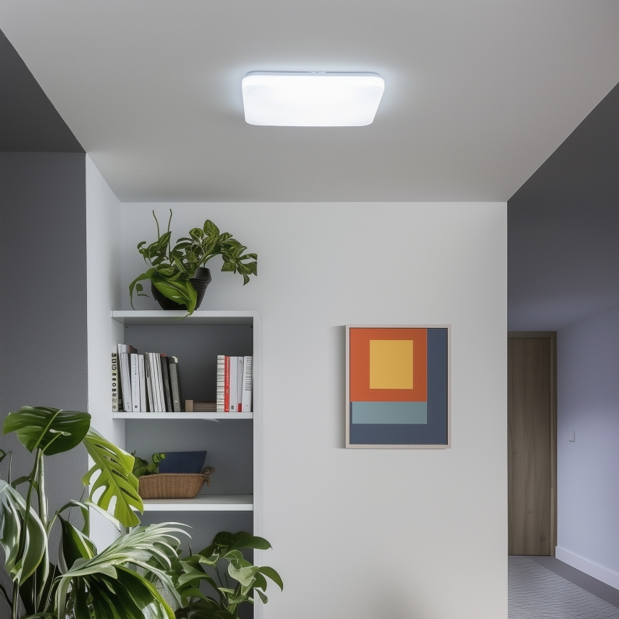 Brilagi - LED prigušiva stropna svetiljka SMART LED/24W/230V 43x43 cm 3000-6000K Wi-Fi Tuya Beacon + daljinski upravljač