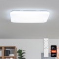 Brilagi - LED prigušiva plafonska svetiljka SMART LED/36W/230V 53x53 cm 3000-6000K Wi-Fi Tuya Beacon + daljinsko upravljanje