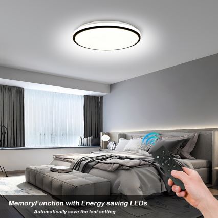 Brilagi - SMART LED prigušiva plafonska lampa LED/36W/230V Ø 48 cm 3000-6000K Wi-Fi Tuya Beacon + daljinski upravljač