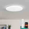 Brilagi - LED prigušiva plafonska svetiljka SMART STARS LED/36W/230V prečnik 48 cm 3000-6000K Wi-Fi Tuya Beacon + daljinski upravljač