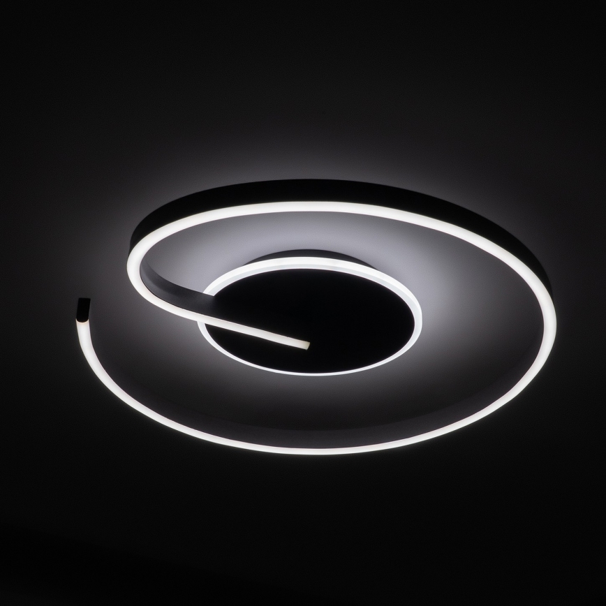 Brilagi - LED prigušiva stropna svetiljka SPIRAL LED/56W/230V prečnik 50 cm 3000/4000/6000K + daljinski upravljač