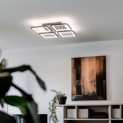 Brilagi - LED prigušiva plafonska svetiljka SQUARED LED/85W/230V 3000-6500K + daljinski upravljač
