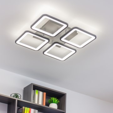 Brilagi - LED prigušiva plafonska svetiljka SQUARED LED/85W/230V 3000-6500K + daljinski upravljač