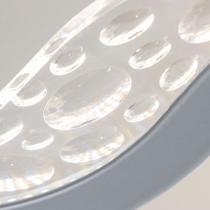 Brilagi - LED prigušiva nadgradna plafonska svetiljka TWIST LED/65W/230V 3000-6500K bela + daljinski upravljač