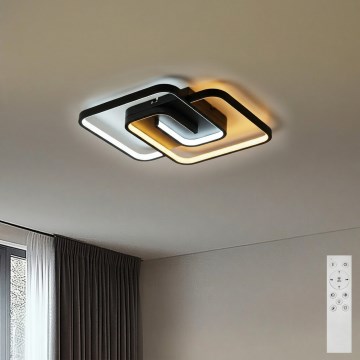 Brilagi - LED prigušiva plafonska svetiljka VELO LED/64W/230V 3000-6500K 48x48 cm + daljinski upravljač