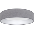 Brilagi - LED prigušiva plafonska svetiljka VELVET SMART VARI LED/36W/230V 3000-6500K pr. 55 cm siva + daljinski upravljač