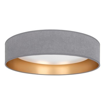 Brilagi - LED prigušiva plafonska svetiljka VELVET SMARTIX LED/24W/230V 3000-6000K prečnik 45 cm siva/zlatna Wi-Fi Tuya Beacon + daljinski upravljač