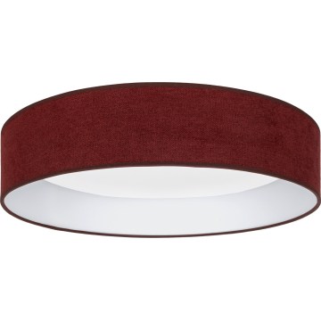 Brilagi - LED prigušiva plafonska svetiljka VELVET SMARTIX STARS LED/36W/230V 3000-6000K prečnik 55 cm boja vina Wi-Fi Tuya Beacon + daljinski upravljač