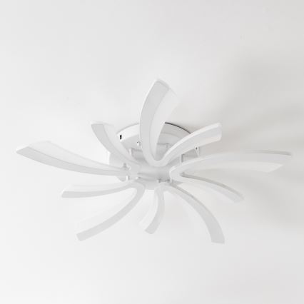 Brilagi - LED prigušiva plafonska svetiljka TWIST LED/55W/230V 3000-6500K bela + daljinski upravljač