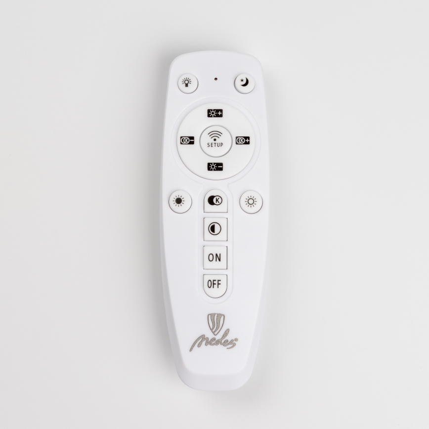 Brilagi - LED prigušiva plafonska svetiljka TWIST LED/65W/230V 3000-6500K crna + daljinski upravljač