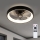 Brilagi - LED prigušiva plafonski ventilator LED/34W/230V, prečnik 50 cm, crna + daljinski upravljač