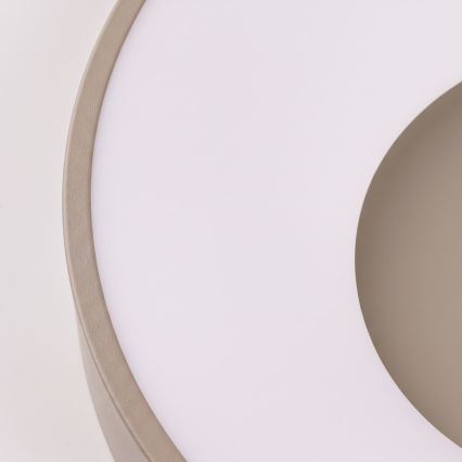 BRILAGI - LED prigušiva plafonska svetiljka FALCON II LED/67W/230V 3000-6500K prečnik 40 cm bež + daljinski upravljač