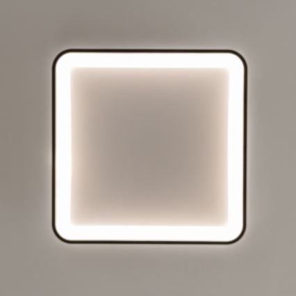 Brilagi - LED prigušiva plafonska lampa FALCON SLIM LED/50W/230V 3000-6500K 50x50 cm crna + daljinski upravljač