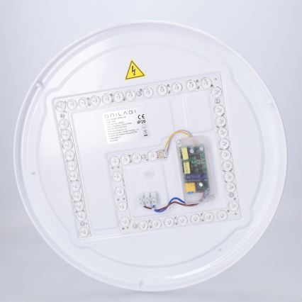 Brilagi - LED prigušiva stropna lampa JAMIS LED/48W/230V 3000-6500K prečnik 39 cm crna + daljinski upravljač