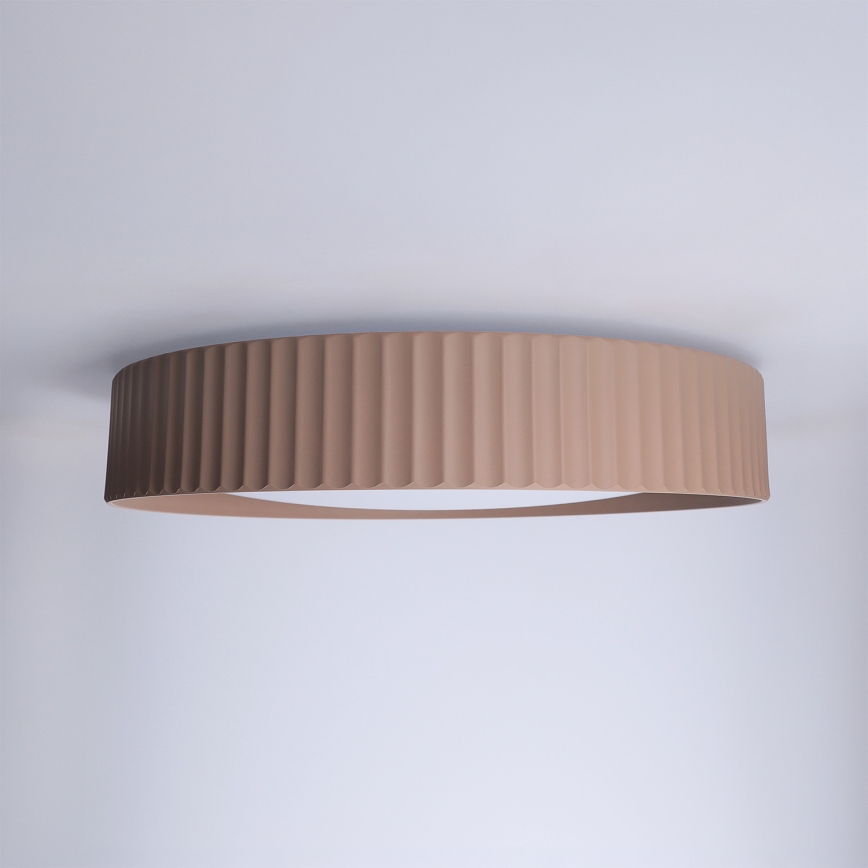 Brilagi - LED prigušiva plafonska svetiljka LUCIA LED/48W/230V 3000-6500K prečnik 41 cm braon + daljinski upravljač
