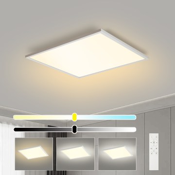 Brilagi - LED prigušiva plafonsko svetlo SLIMFRAME LED/58W/230V 60x60 cm 3000-6000K bela + daljinski upravljač