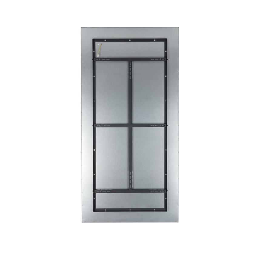 Brilagi - prigušiva LED plafonska svetiljka SLIMFRAME LED/80W/230V 120x60 cm 3000-6000K crna + daljinski upravljač