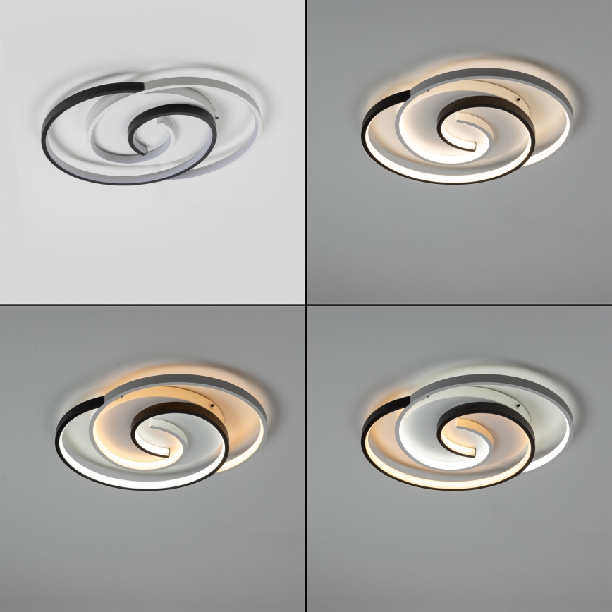 Brilagi - LED prigušiva plafonska svetiljka VELO XL LED/83W/230V 3000-6500K 46,7x59,5 cm + daljinski upravljač