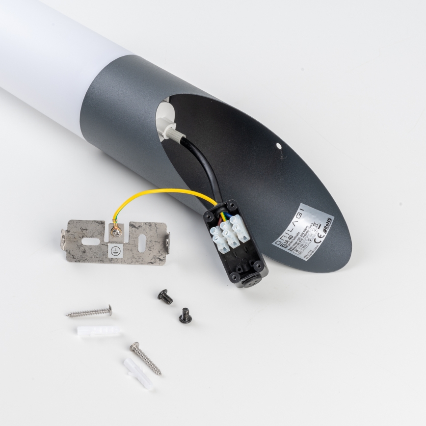 BRILAGI - LED prigušiva spoljna zidna lampa ELIA 1xE27/6W/230V 2700-6500K IP44 Wi-Fi antracit